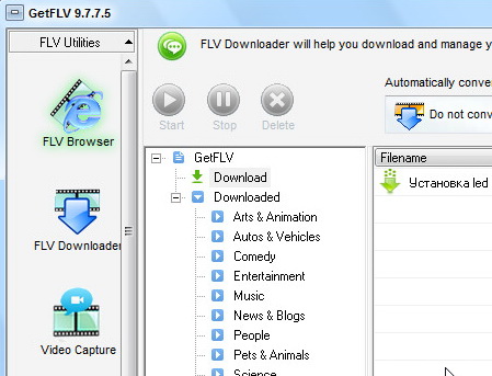 GetFLV Pro 9.7.7.5 - flv редактор